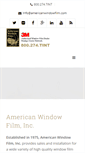Mobile Screenshot of americanwindowfilm.com